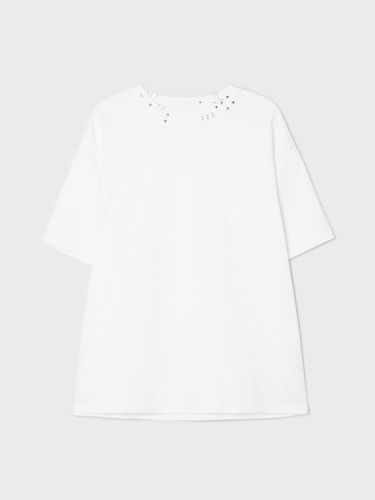 Cropp - Camiseta oversize - Blanco - Cropp - Modalova