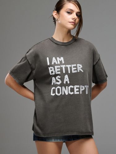 Camiseta oversize con estampado - Cropp - Modalova