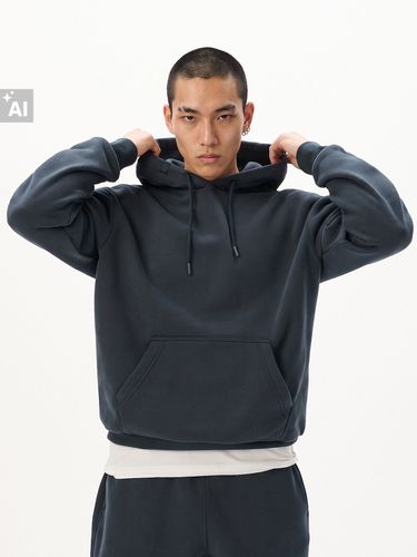 Sudadera con capucha lisa - Cropp - Modalova