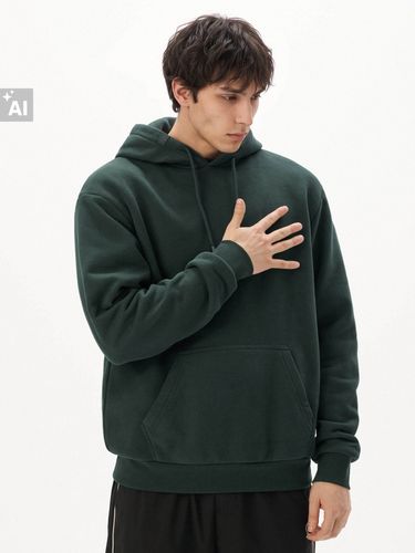 Sudadera con capucha lisa - Cropp - Modalova