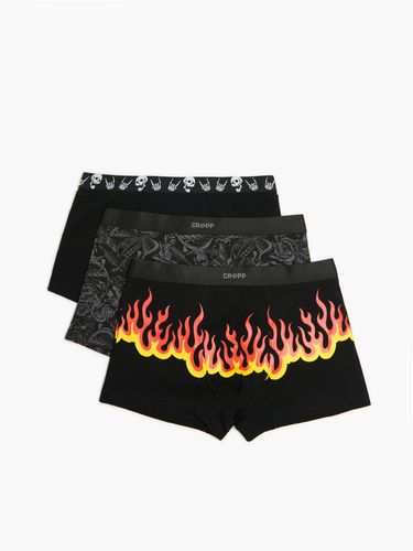 Pack de 3 bóxeres con estampado - Cropp - Modalova