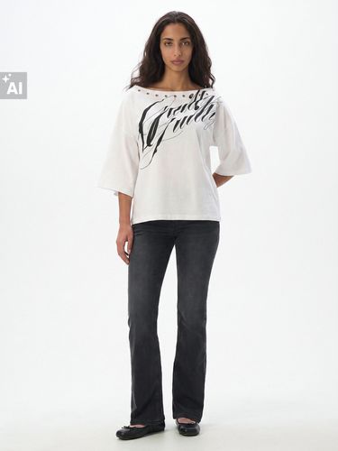 Cropp - Vaqueros bootcut - Negro - Cropp - Modalova