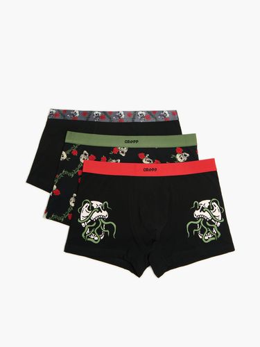 Pack de 3 bóxeres con estampado - Cropp - Modalova