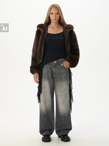 Vaqueros baggy fit de efecto lavado - Cropp - Modalova