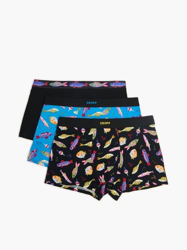 Pack de 3 bóxeres con estampado - Cropp - Modalova