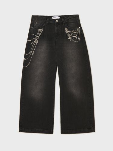 Vaqueros de efecto lavado - Cropp - Modalova