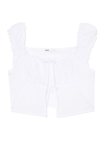 Cropp - Crop top - Blanco - Cropp - Modalova