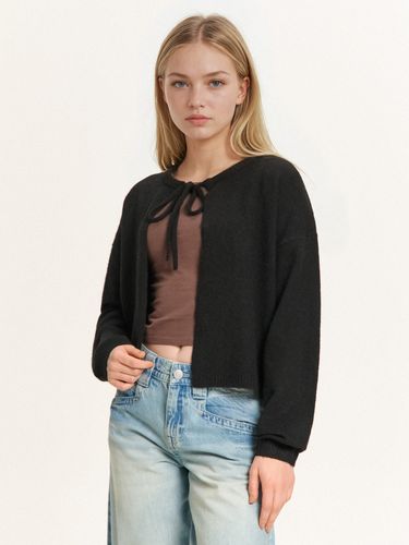 Cropp - Jersey con nudo - Negro - Cropp - Modalova