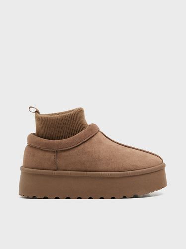 Cropp - Botas de nieve - café - Cropp - Modalova