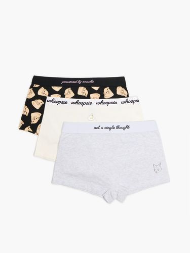 Pack de 3 bóxeres con estampado - Cropp - Modalova