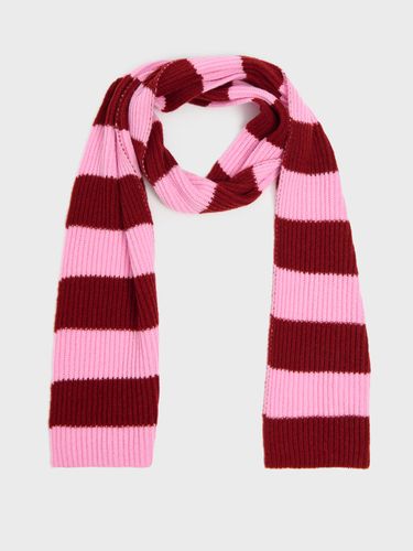 Cropp - Bufanda a rayas - maroon - Cropp - Modalova