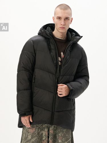 Abrigo acolchado con capucha - Cropp - Modalova