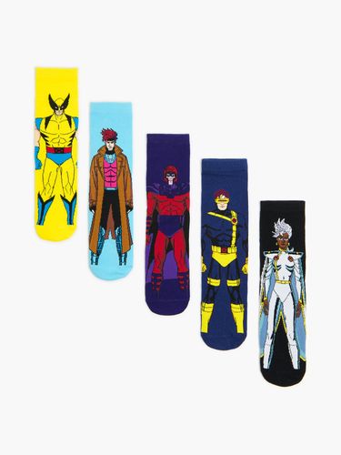 Pack de 5 pares de calcetines X-Men - Cropp - Modalova