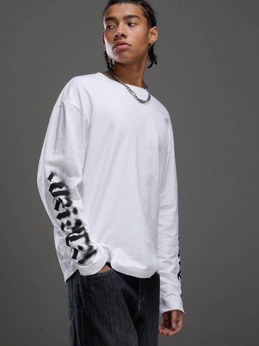 Camiseta de manga larga estampada - Cropp - Modalova