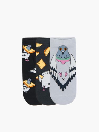 Pack de 3 pares de calcetines - Cropp - Modalova