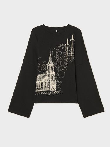 Cropp - Printed blouse - Negro - Cropp - Modalova