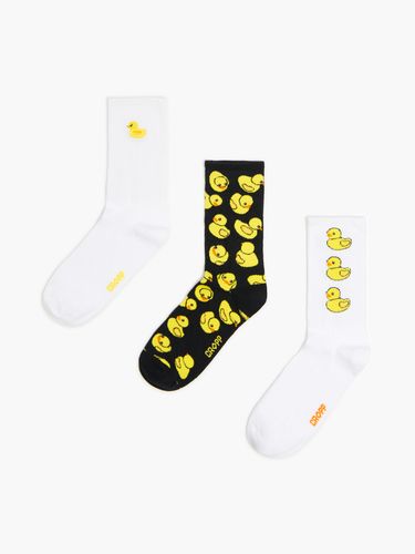 Pack de 3 pares de calcetines - Cropp - Modalova