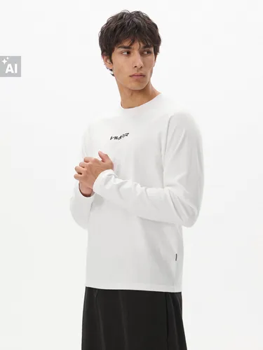 Camiseta de manga larga estampada - Cropp - Modalova