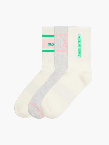 Pack de 3 pares de calcetines - Cropp - Modalova