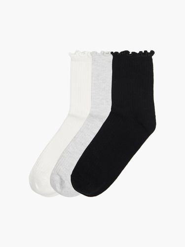 Pack de 3 pares de calcetines - Cropp - Modalova