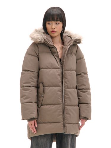 Abrigo acolchado con capucha - Cropp - Modalova