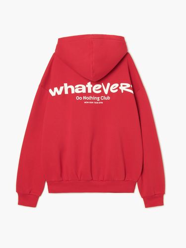 Sudadera roja con capucha - Cropp - Modalova