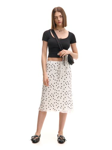 Cropp - Falda midi - Blanco - Cropp - Modalova