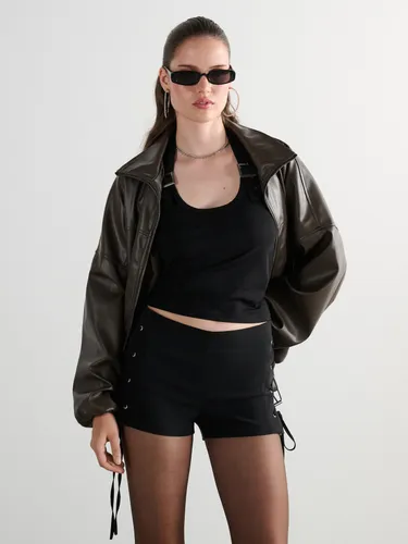 Cropp - Microshorts - Negro - Cropp - Modalova