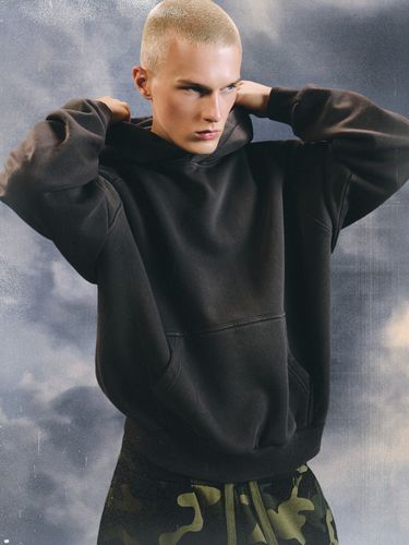Sudadera con capucha de efecto lavado - Cropp - Modalova