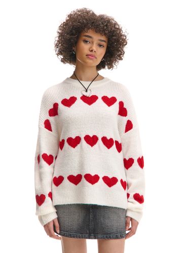 Cropp - Jersey estampada - crema - Cropp - Modalova