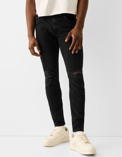 Jeans Skinny Rotos Hombre 34 - Bershka - Modalova