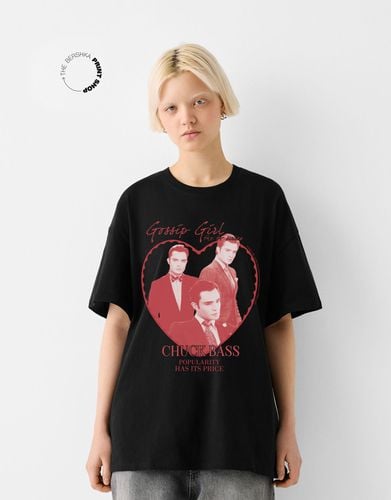 Camiseta Gossip Girl Manga Corta Mujer 10-12 - Bershka - Modalova