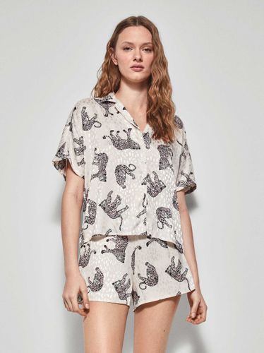 Camisa estampado jaguar - Gisela - Camiseta pijama - Modalova