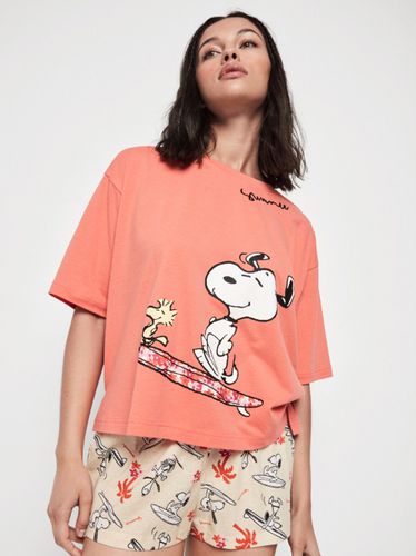 Estampado Snoopy - Gisela - Pijama corto - Modalova