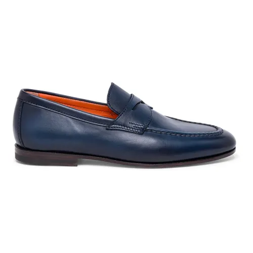 Shoes > Flats > Loafers - - Santoni - Modalova