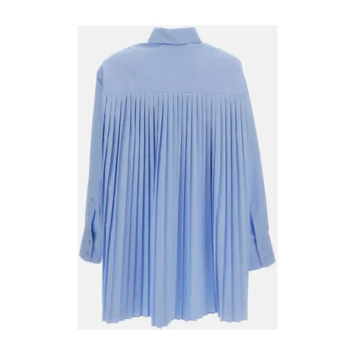 Long Cotton-Blend Shirt - Sportmax - Modalova