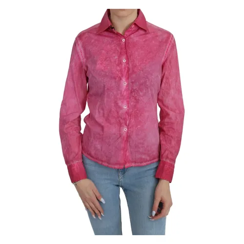 Chic Pink Polo Blouse - Ermanno Scervino - Modalova