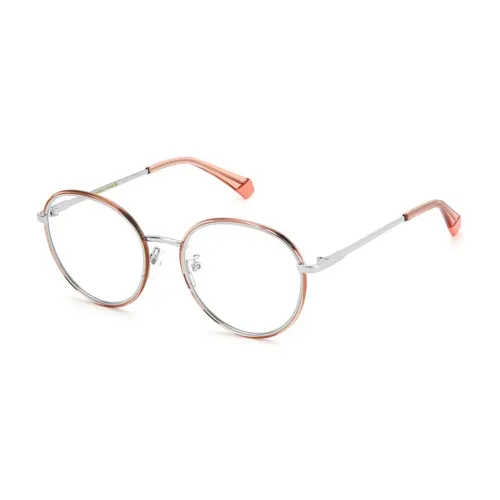 Orange Metal Frame Stylish Glasses - Polaroid - Modalova