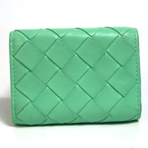 Pre-owned Vintage Tri-fold Wallet - Bottega Veneta Vintage - Modalova