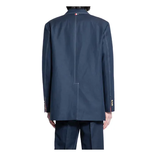 Soft Shoulder Patch Pocket Suiting - Thom Browne - Modalova