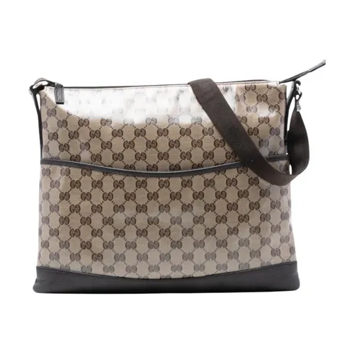 Pre-owned Signature Pattern Shoulder Bag - Gucci Vintage - Modalova