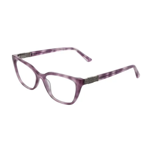 Purple Rectangle Acetate Optical Frames - Guess - Modalova