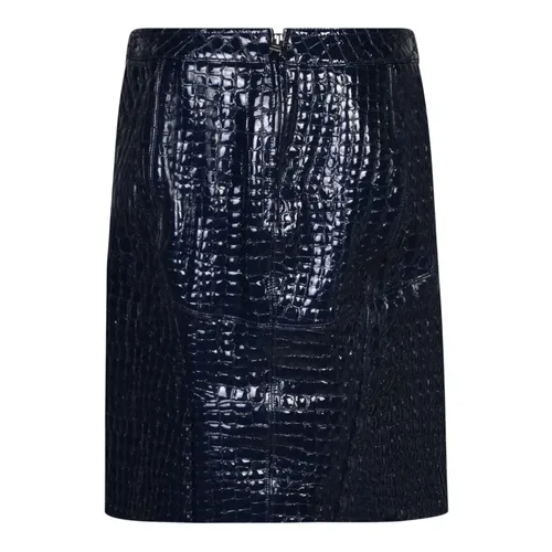 Croc Print Skirt - Tom Ford - Modalova