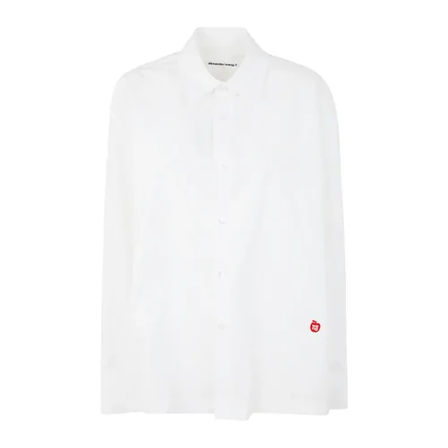 Camicia oversize in popeline - T by Alexander Wang - Modalova