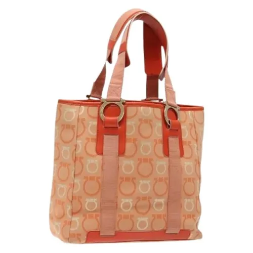 Pre-owned Canvas Tote Bag - Salvatore Ferragamo Pre-owned - Modalova