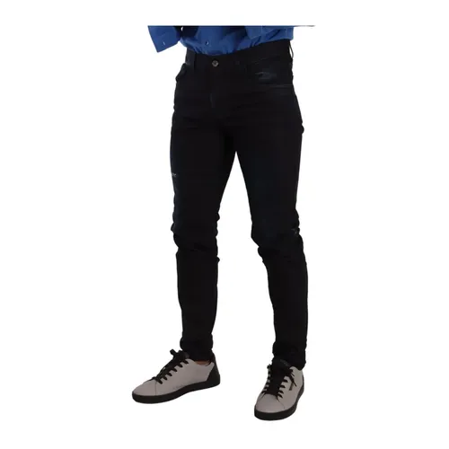 Elegant Dark Blue Skinny Jeans - Dolce & Gabbana - Modalova