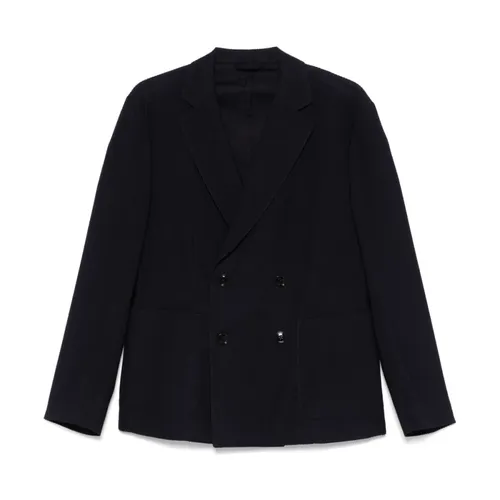 Double-Breasted Jacket with Pockets - Hugo - Modalova