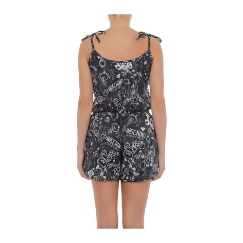 Underbear Tuta Corta Cotone - Moschino - Modalova