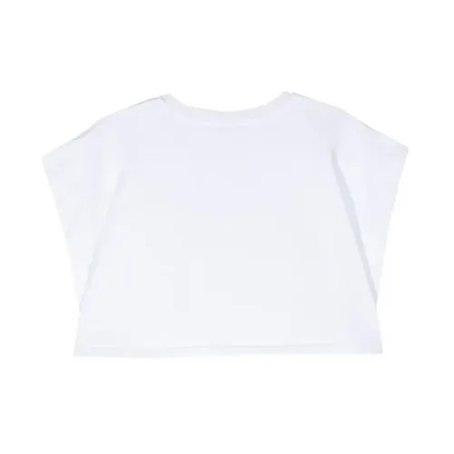 Top Corto con Patch Logo - Dondup - Modalova