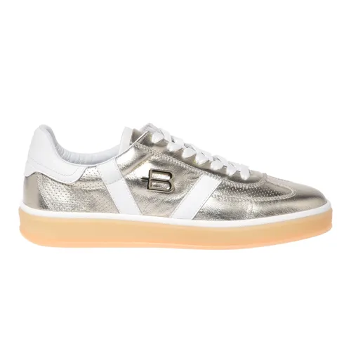 Laminated Leather Sneaker - Baldinini - Modalova